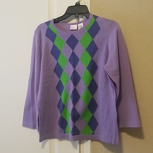 Isaac Mizrahi for Target Argyle Sweater